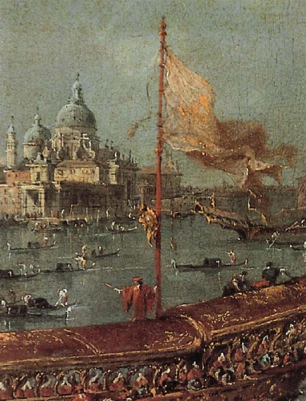 Francesco Guardi Details of The Departure of the Doge on Ascension Day